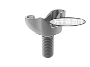 標準型帶肩拇指螺釘 ASME B18.17