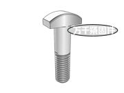 圓頭螺栓 ASME B18.5