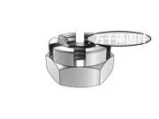 開(kāi)槽皇冠堡形螺帽 CNS 4470